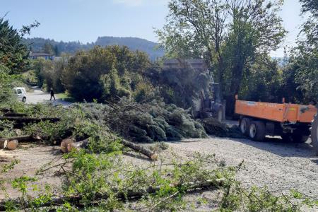 Pokopališče parkirišče